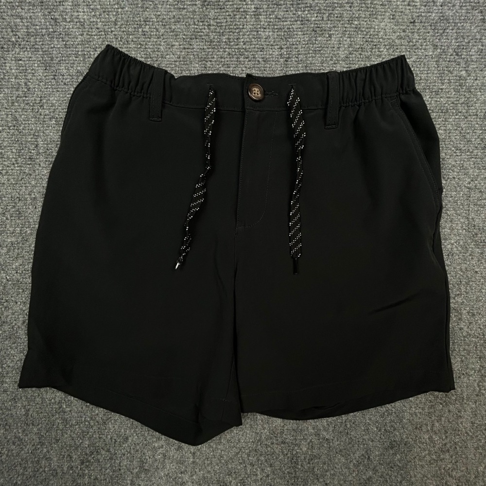 Chubbies Everywear Shorts Men Medium Black 6" Inseam Stretch Performance Regular